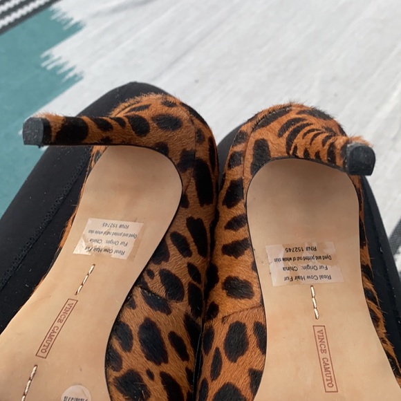 Vince Camuto Leopard Heels - Picture 9 of 10